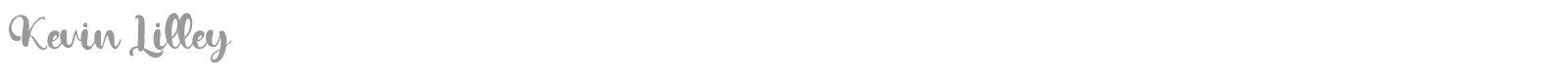 Kevin Lilley font preview